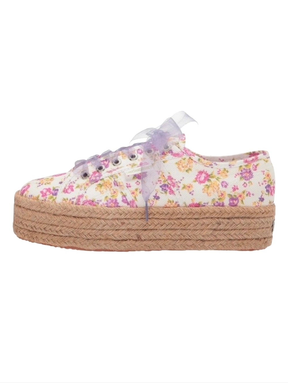 Superga 2790 Love Shack Fancy Collaboration Flowers Rope 2 Sneaker Shoes - New